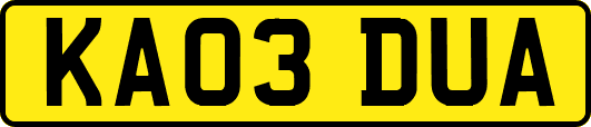 KA03DUA