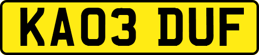KA03DUF