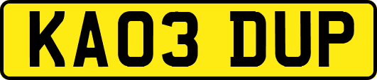 KA03DUP