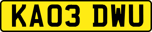KA03DWU