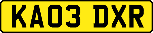 KA03DXR
