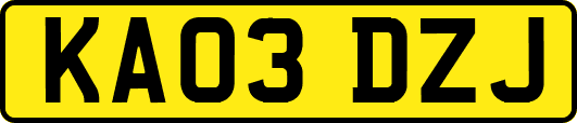 KA03DZJ