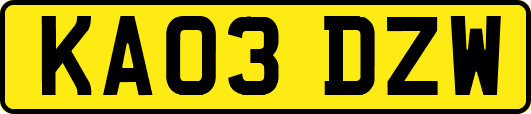 KA03DZW