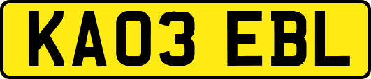 KA03EBL
