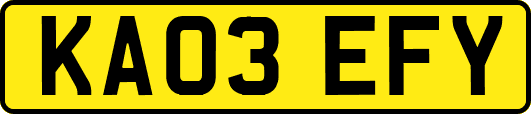 KA03EFY