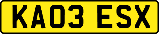 KA03ESX