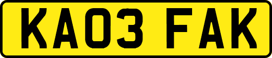 KA03FAK