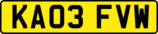 KA03FVW