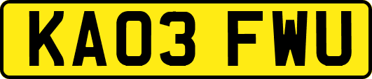 KA03FWU