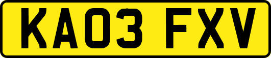 KA03FXV