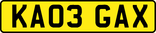 KA03GAX