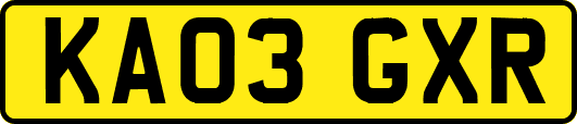 KA03GXR