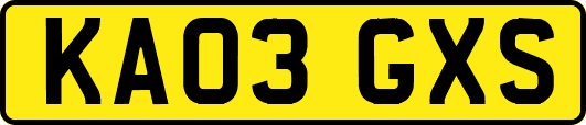 KA03GXS