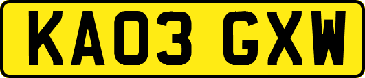 KA03GXW