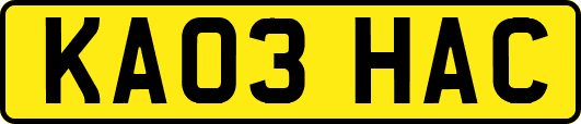 KA03HAC
