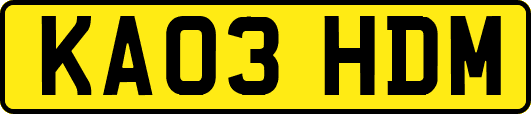 KA03HDM