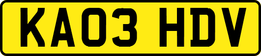 KA03HDV