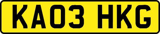 KA03HKG