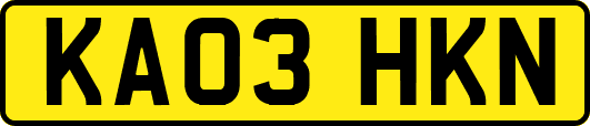 KA03HKN
