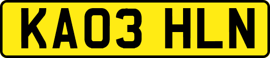 KA03HLN