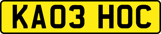 KA03HOC