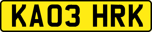 KA03HRK