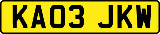 KA03JKW