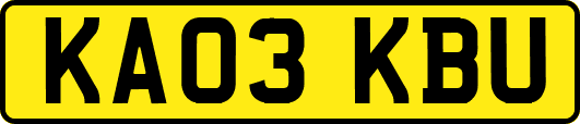 KA03KBU