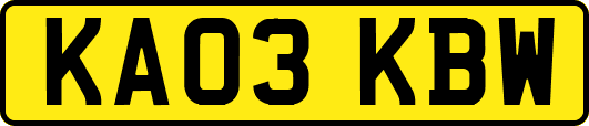 KA03KBW