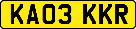 KA03KKR