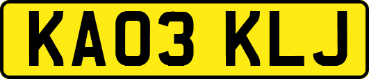 KA03KLJ