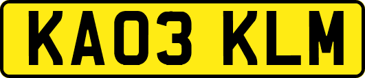 KA03KLM