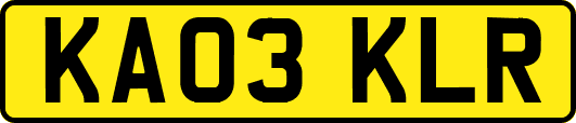 KA03KLR