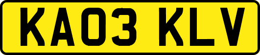 KA03KLV