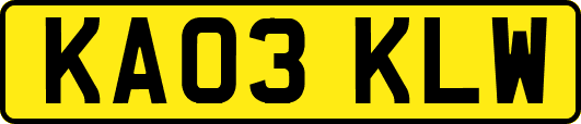 KA03KLW