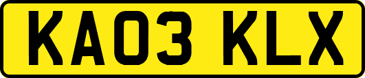 KA03KLX