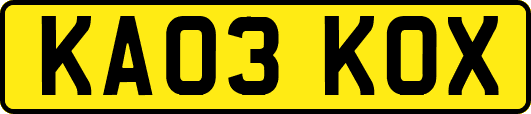 KA03KOX