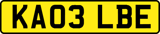 KA03LBE