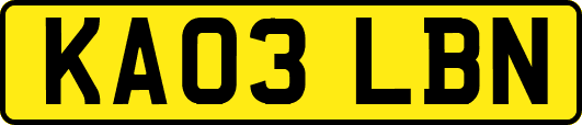 KA03LBN