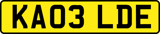KA03LDE