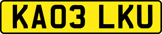 KA03LKU