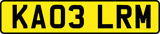 KA03LRM