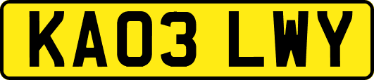 KA03LWY