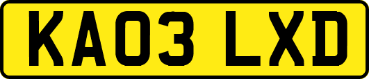 KA03LXD