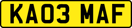 KA03MAF