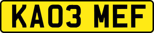 KA03MEF
