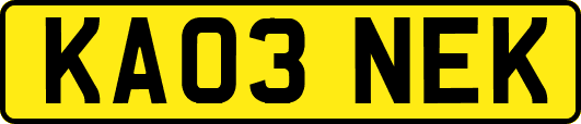 KA03NEK