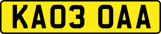 KA03OAA