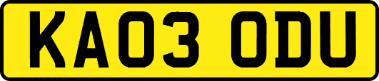 KA03ODU