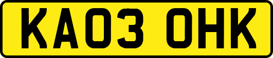 KA03OHK